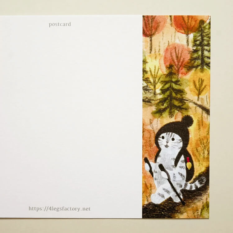 4 Legs Postcard – Sabatura Travel Diary – Autumn