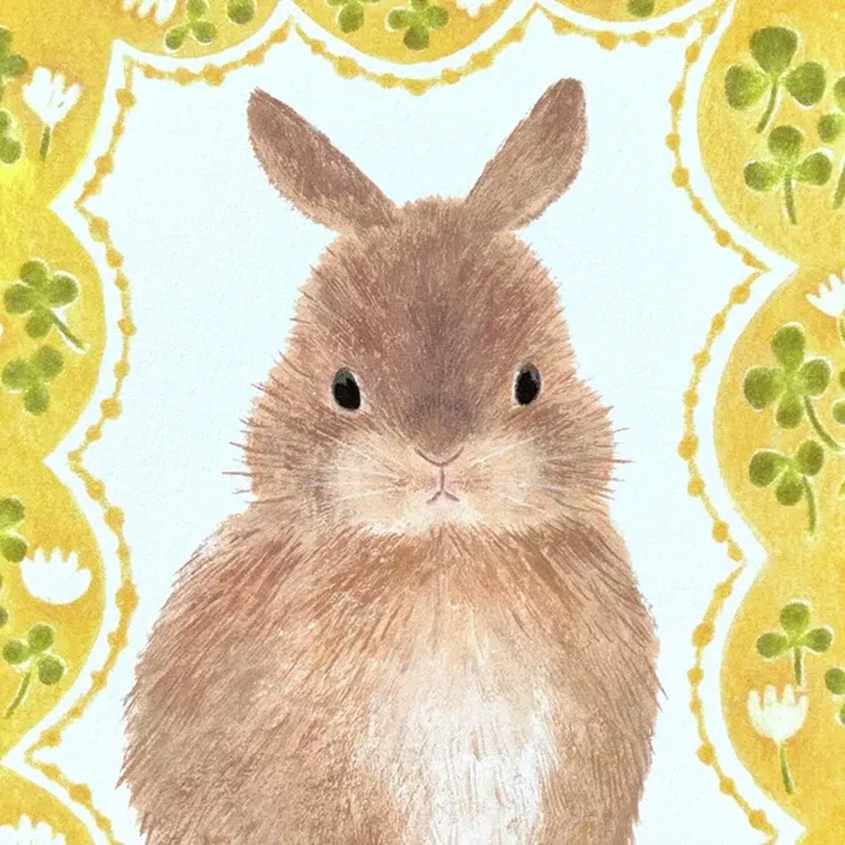 4 legs Postcard – Spring Rabbit
