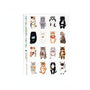 4 legs Sticker Sheet