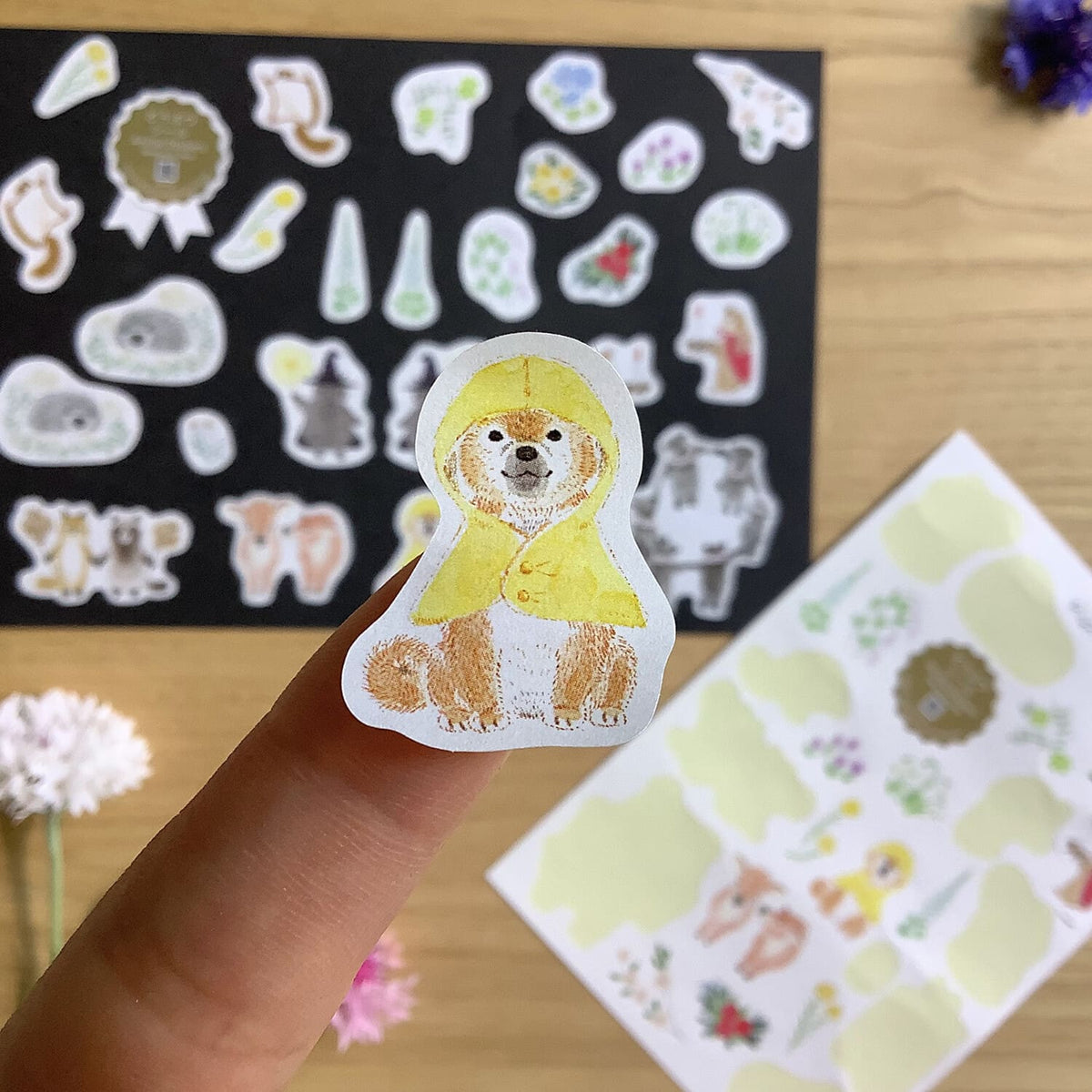 4 legs Sticker Sheet – Animals 2026