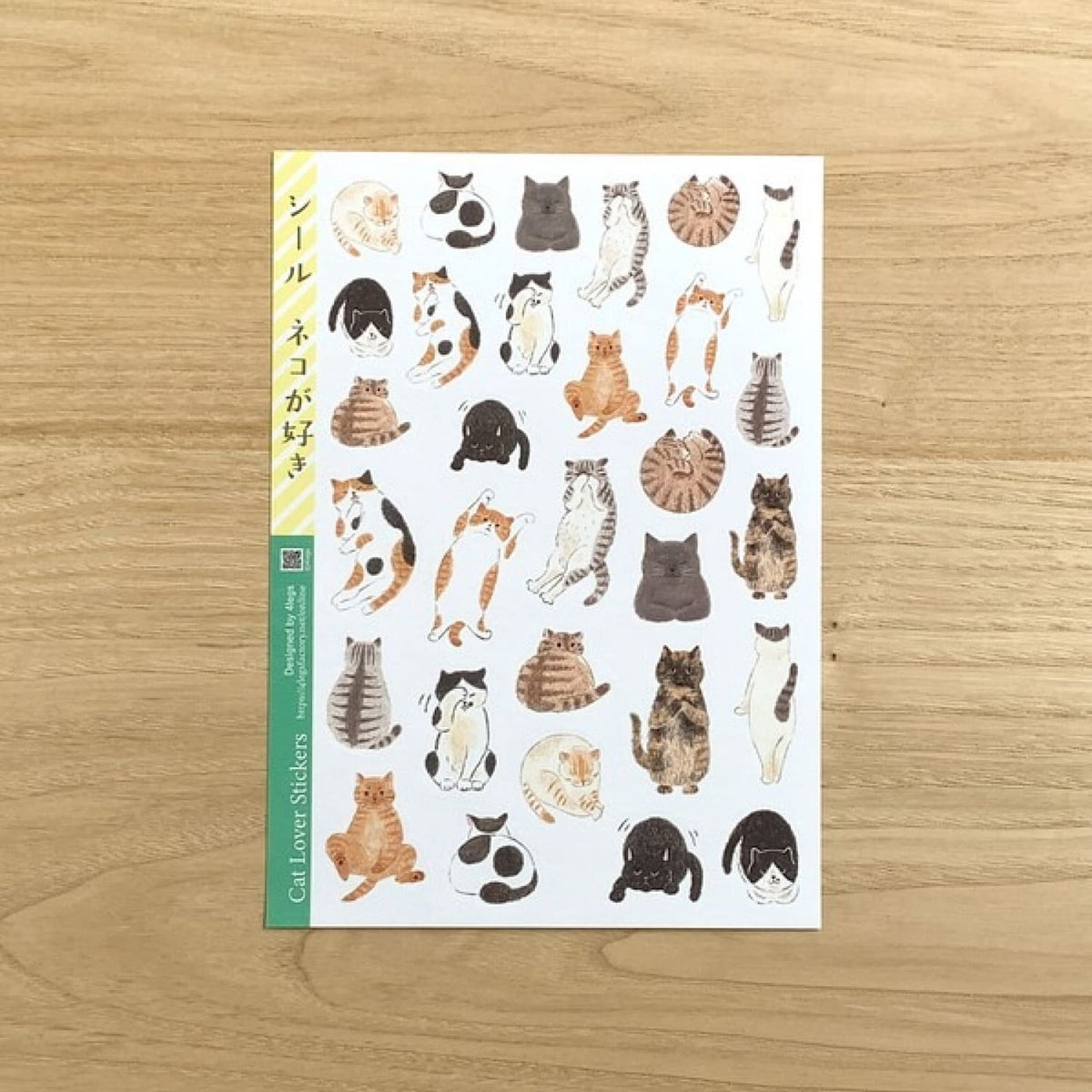 4 legs Sticker Sheet – Cat Lover