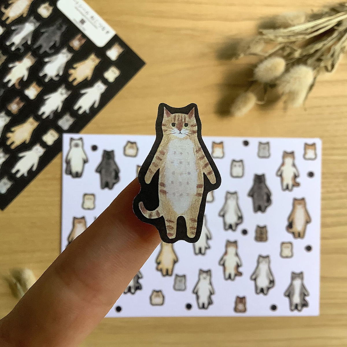 4 legs Sticker Sheet – Connecting Cats