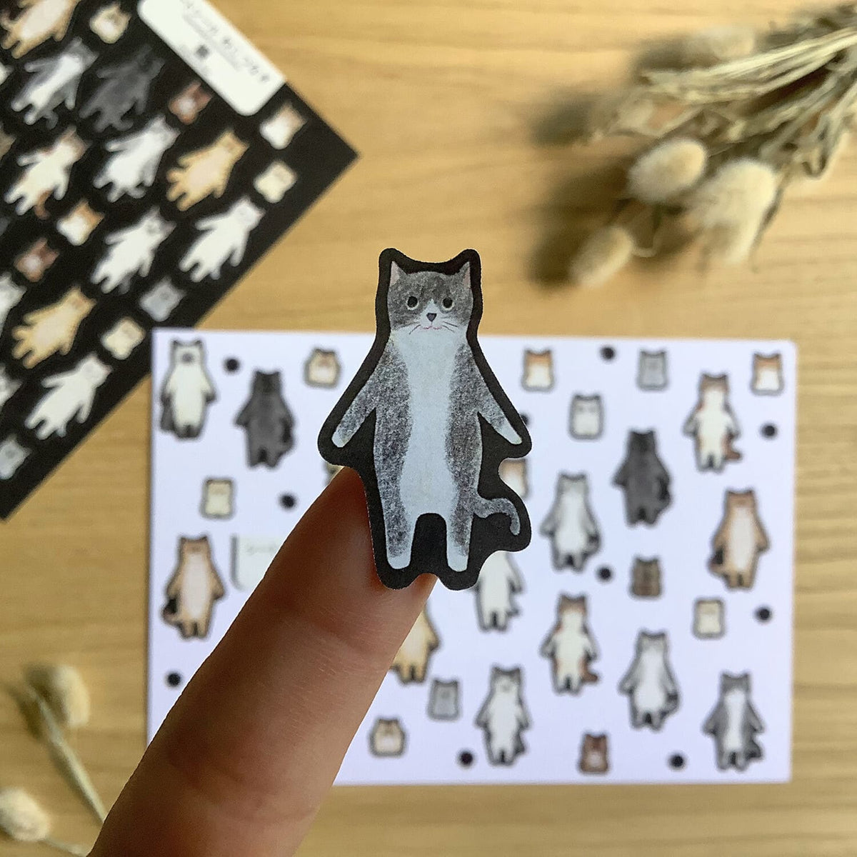 4 legs Sticker Sheet – Connecting Cats