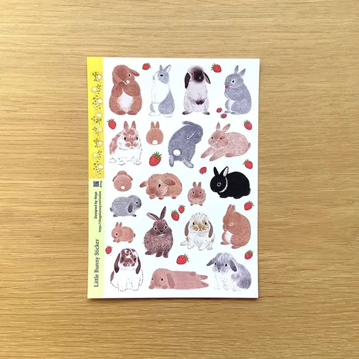 4 legs Sticker Sheet – Spring Rabbits