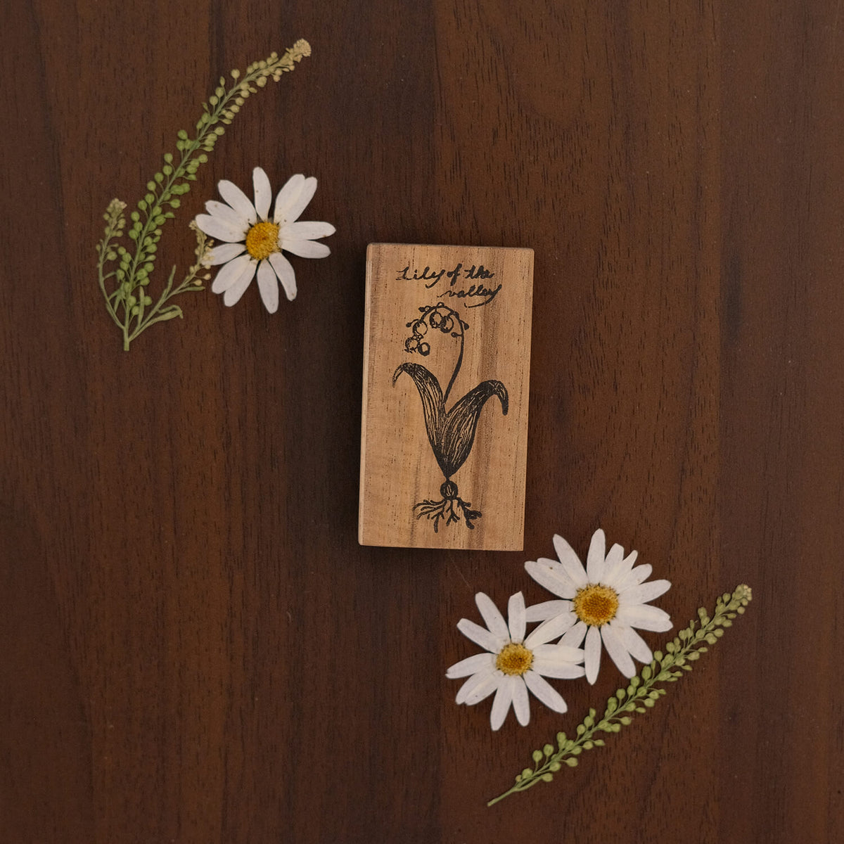 589stamp Rubber Stamp - Lily of the Valley