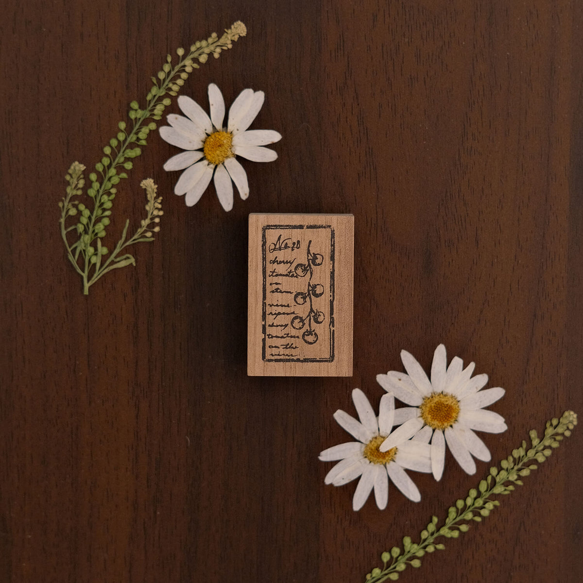 589stamp Rubber Stamp - Micro Mini Tomato