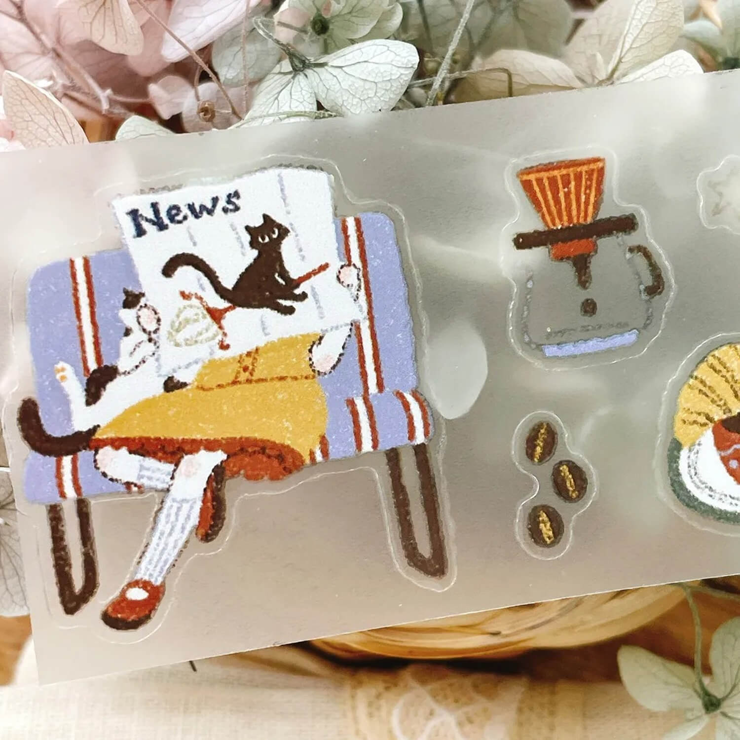 63penhouse Die-cut PET Tape – A Moving Day