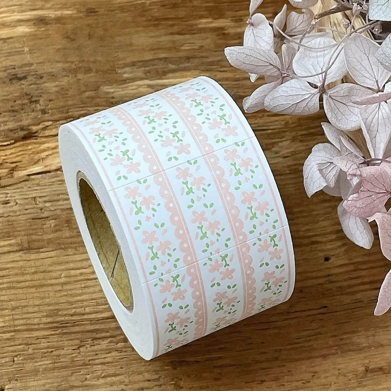 63penhouse x hairmo Flower Field Label Sticker Roll – Ribbon ...