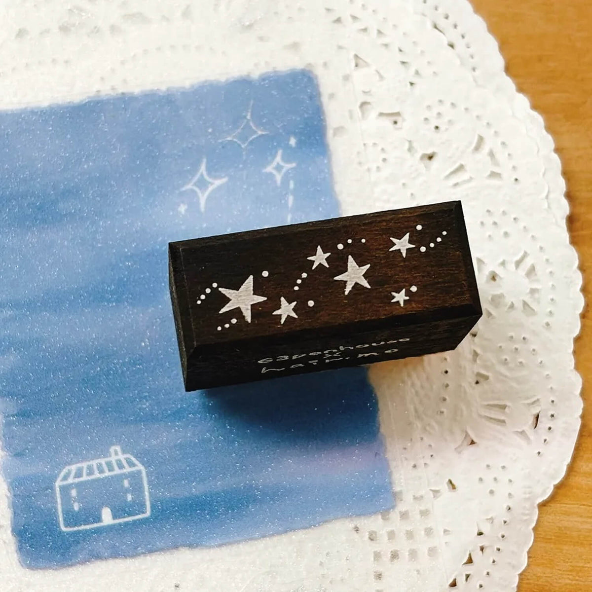 63penhouse x hairmo Rubber Stamp