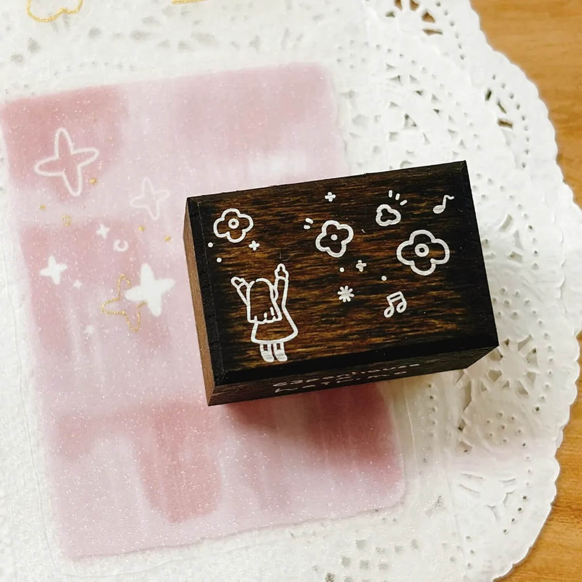 63penhouse x hairmo Rubber Stamp