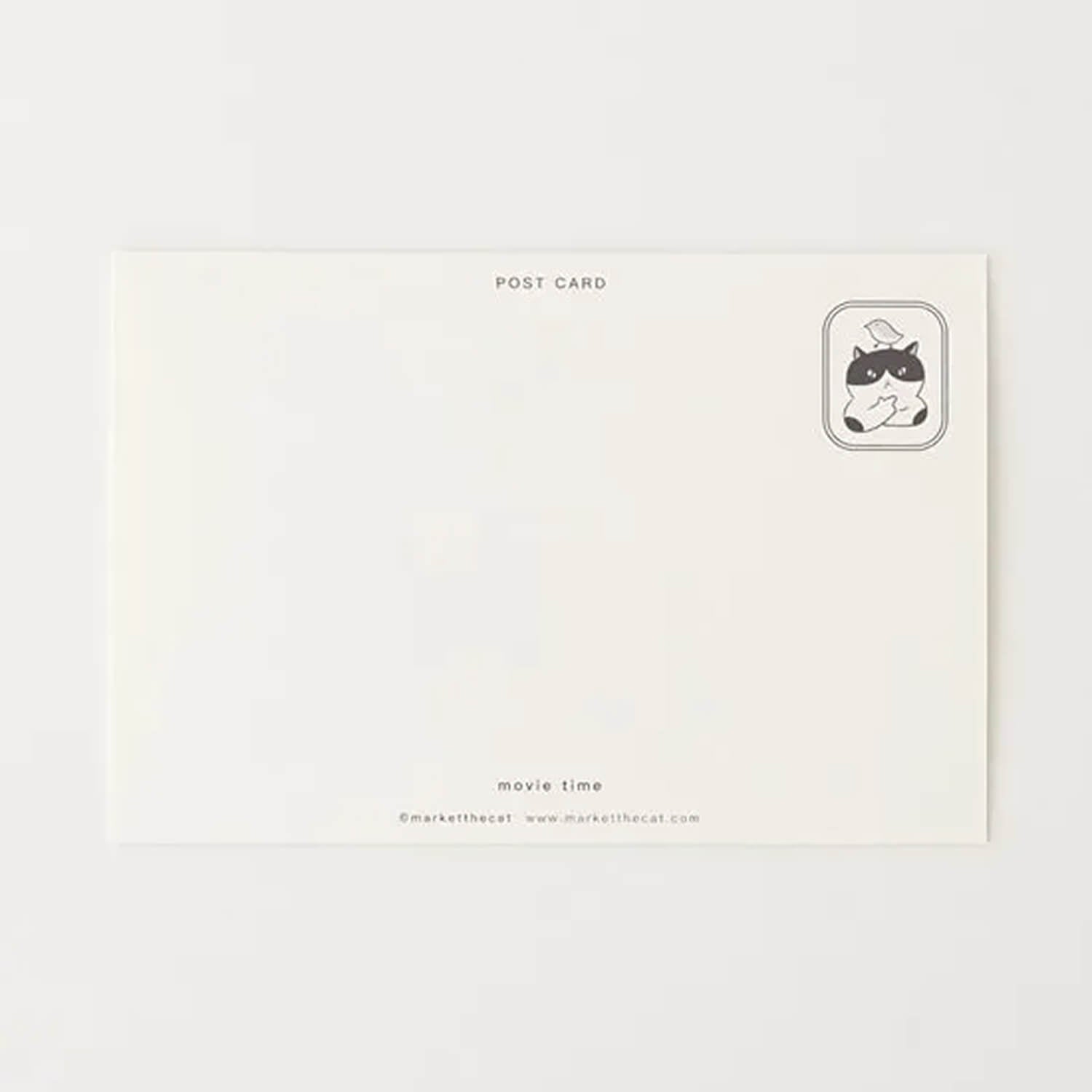 A-Meow Postcard – Movie Time