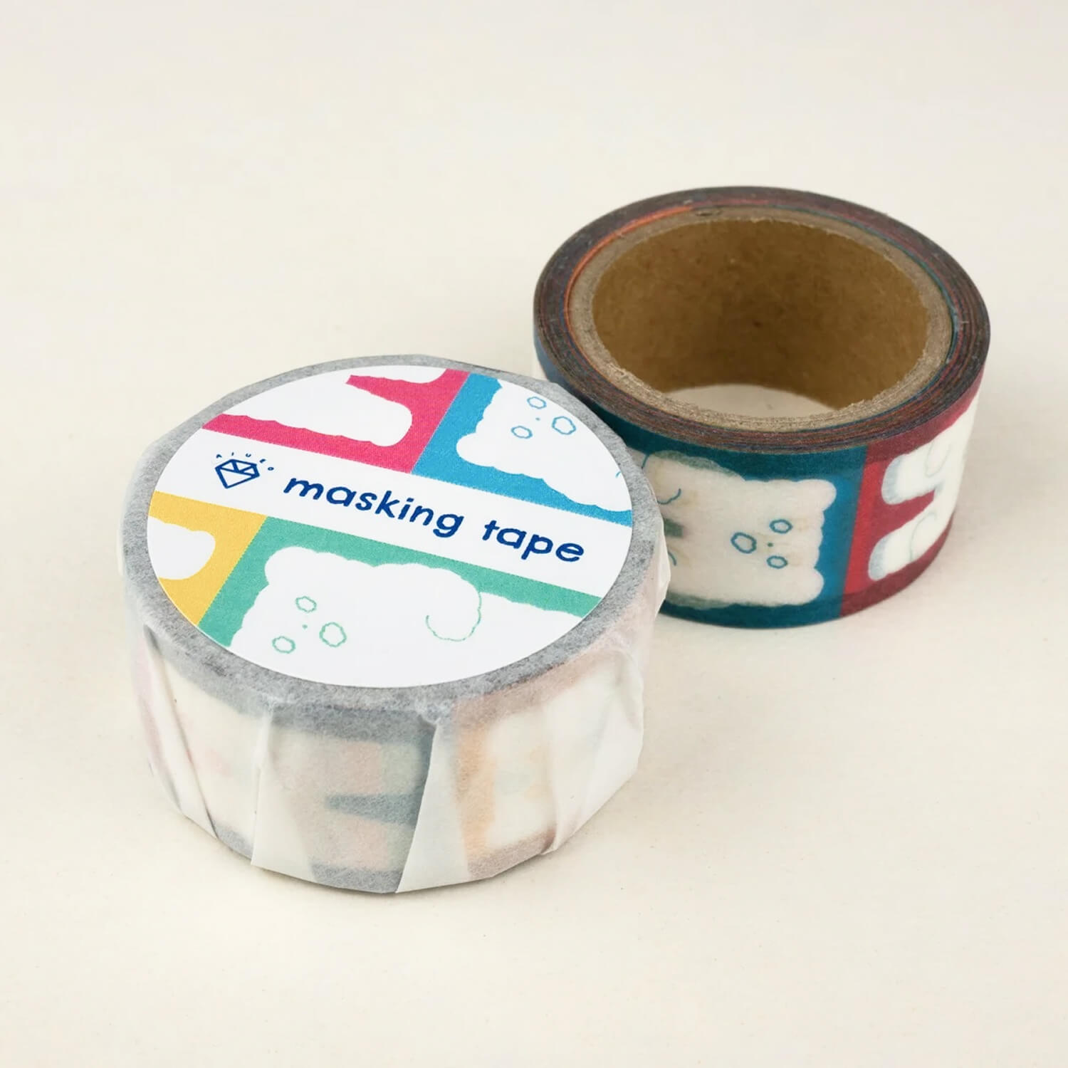 AIUEO Masking Tape – Kuma