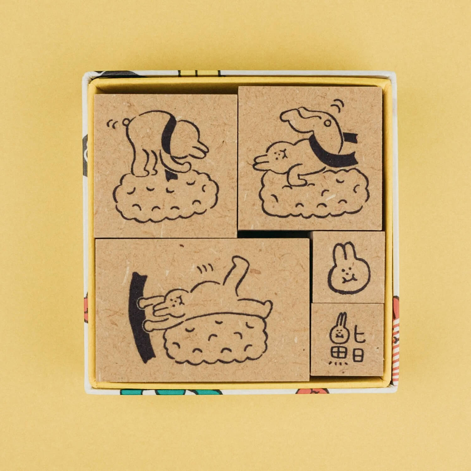 AIUEO Stamp Set – Tamago Somersault Set