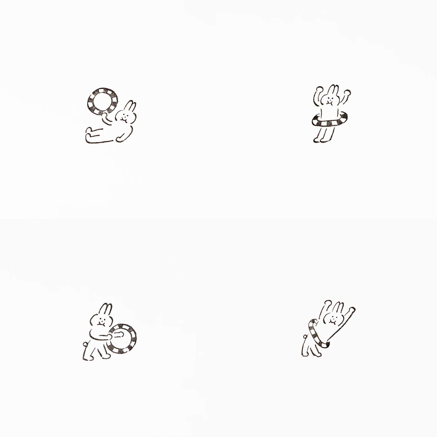 AIUEO Stamp Set – UB-Hoop Set A