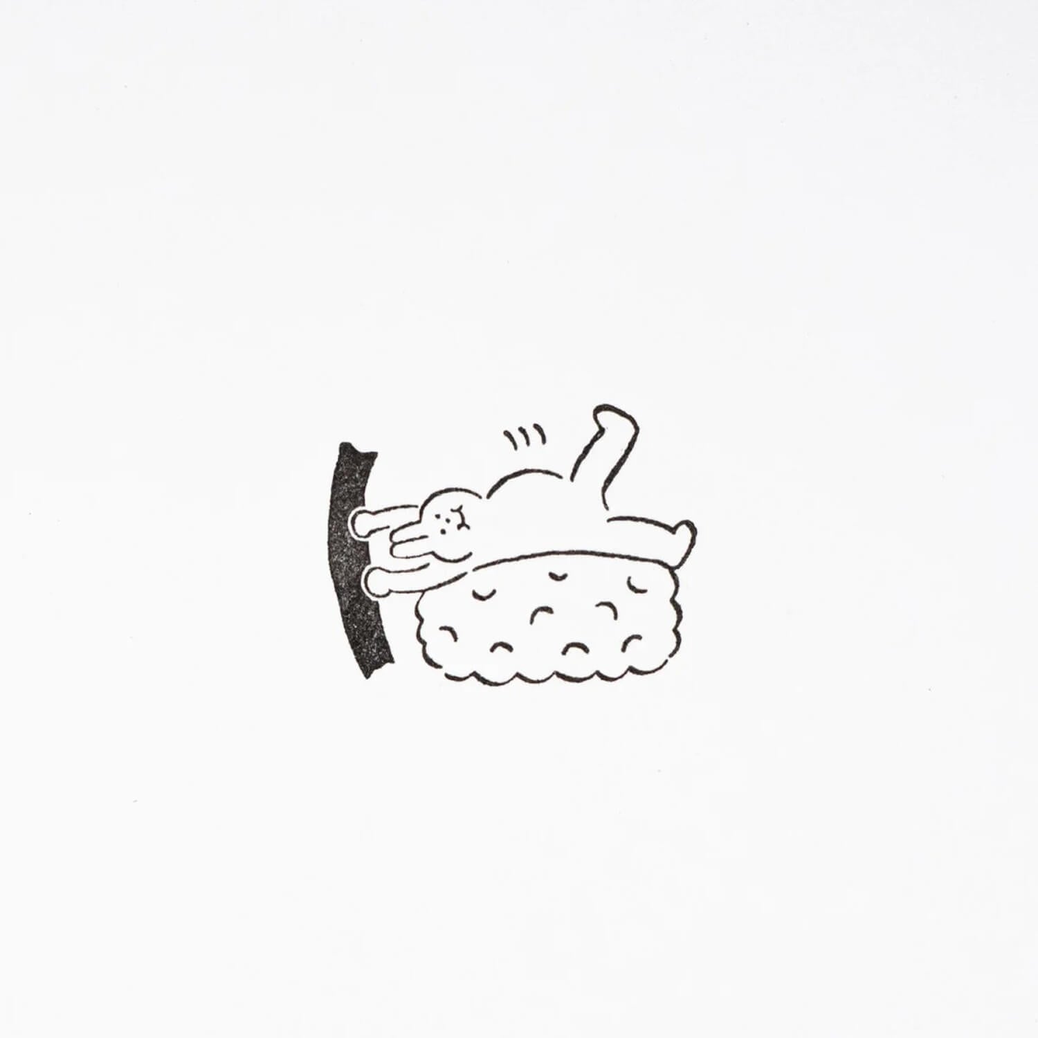 AIUEO Stamp – Tamago (Somersault 3)