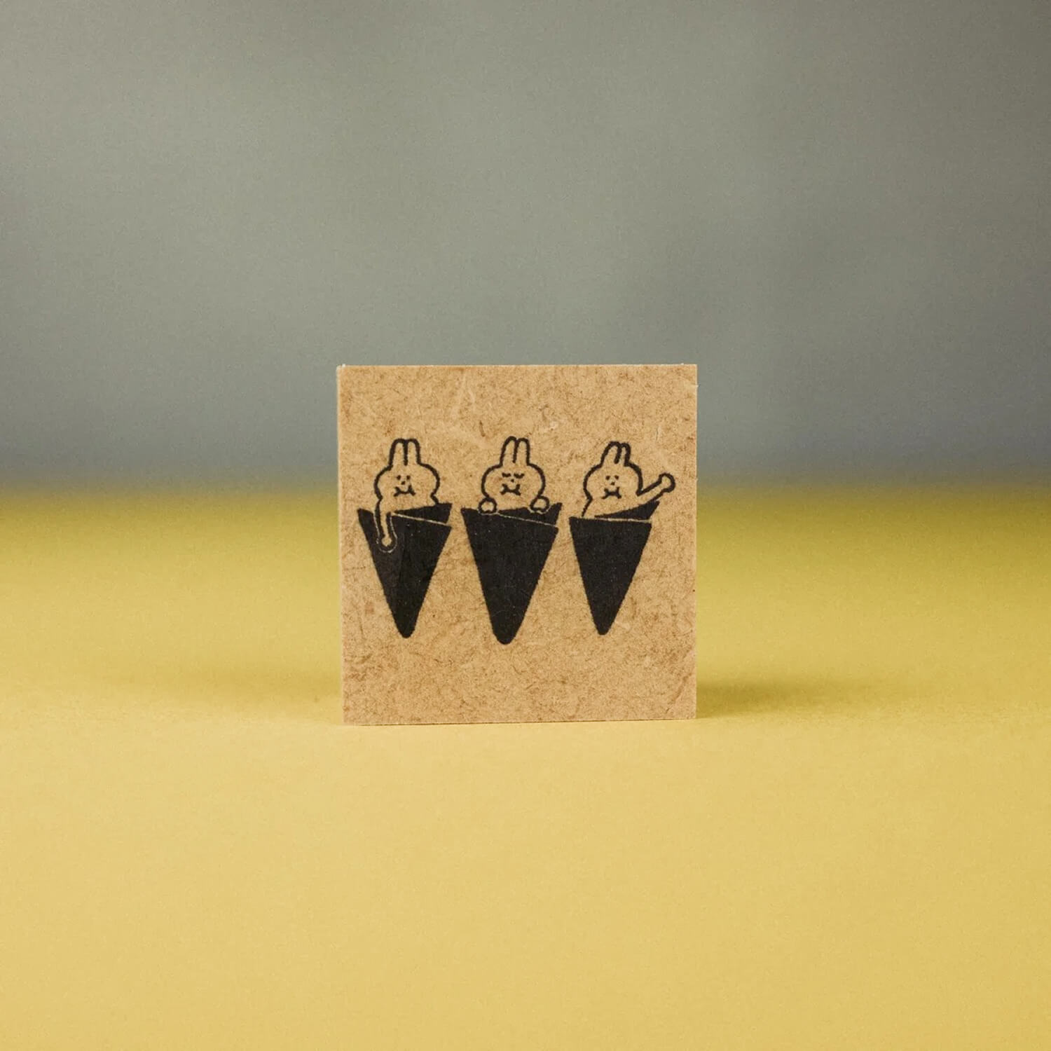 AIUEO Stamp – Temaki (Three Friends)