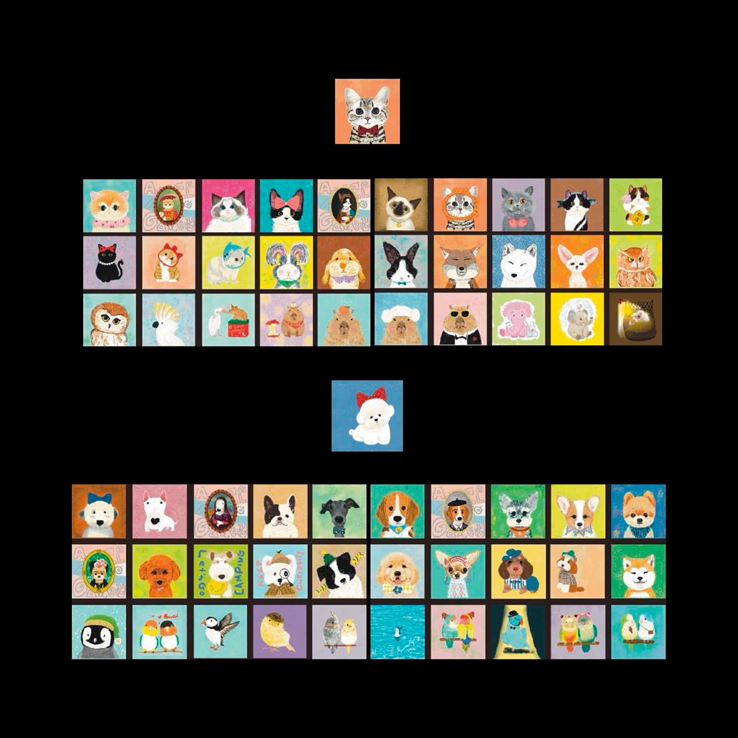 Adorable Zoo Mini Paper Bricks