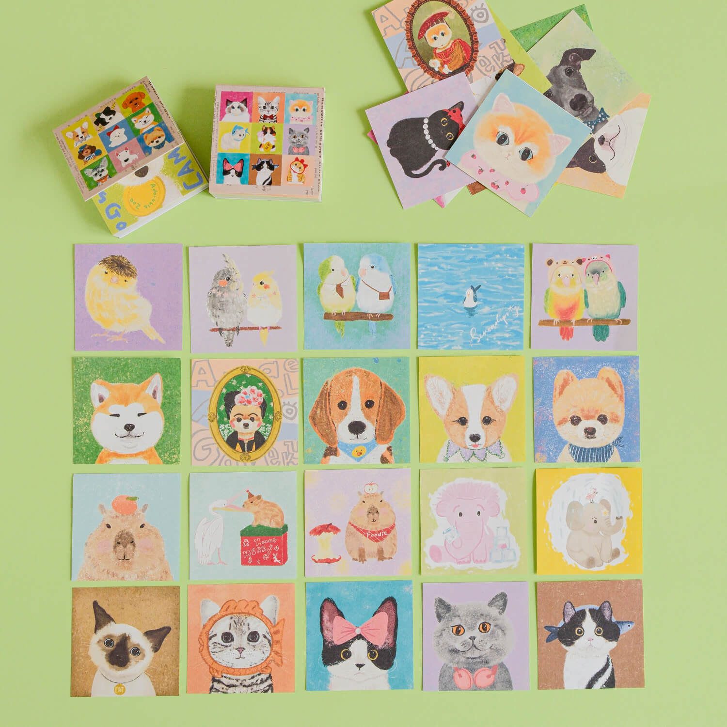 Adorable Zoo Mini Paper Bricks