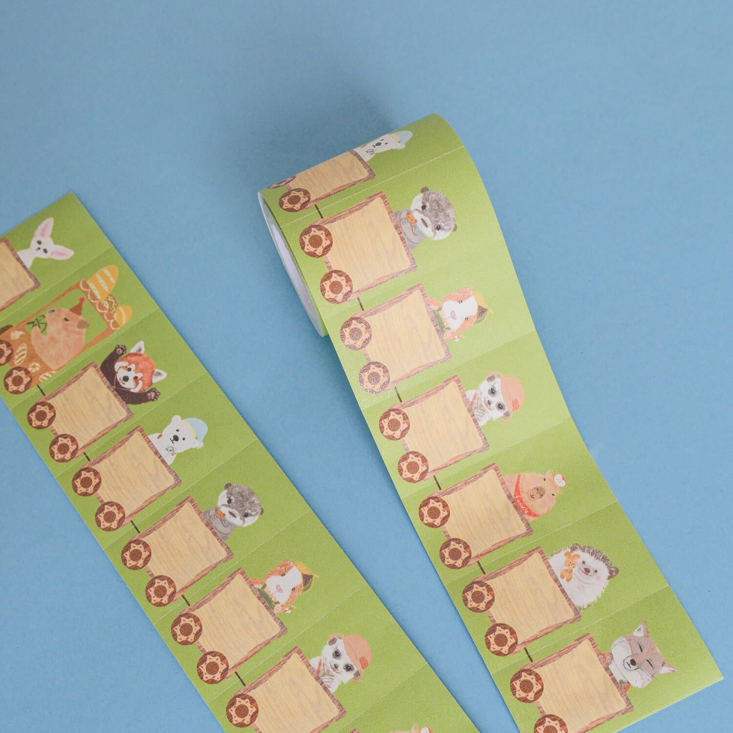 Adorable Zoo Writable Time Management Memo Roll
