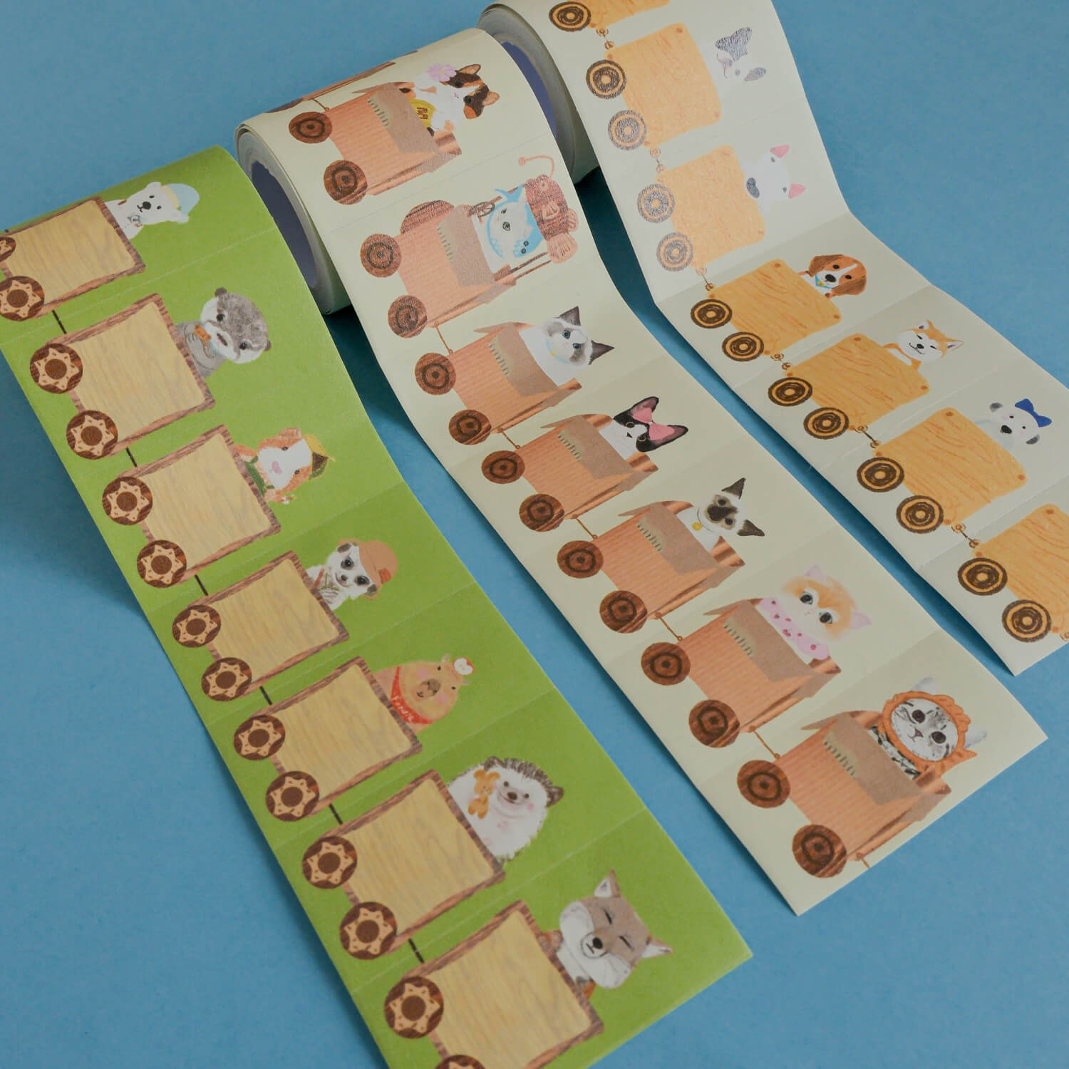Adorable Zoo Writable Time Management Memo Roll