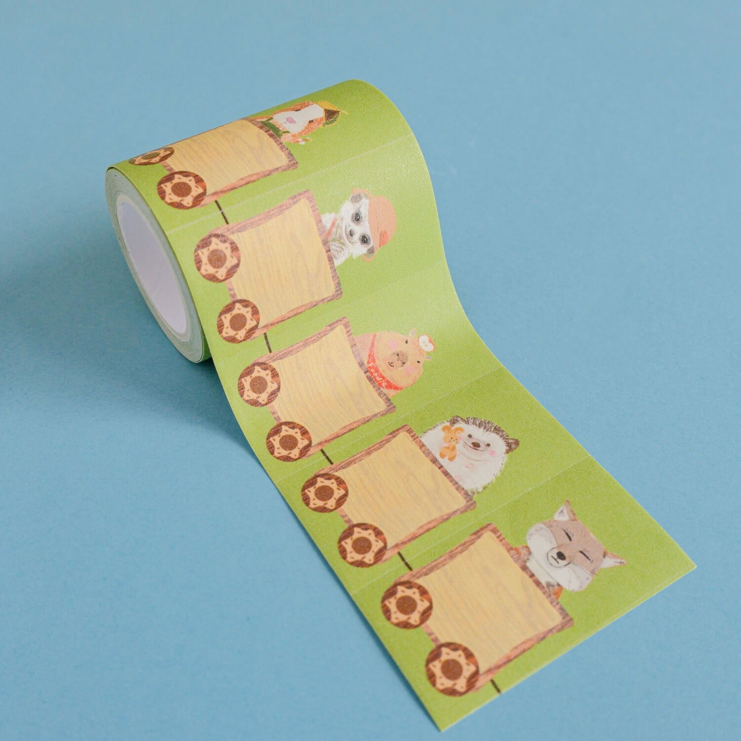 Adorable Zoo Writable Time Management Memo Roll