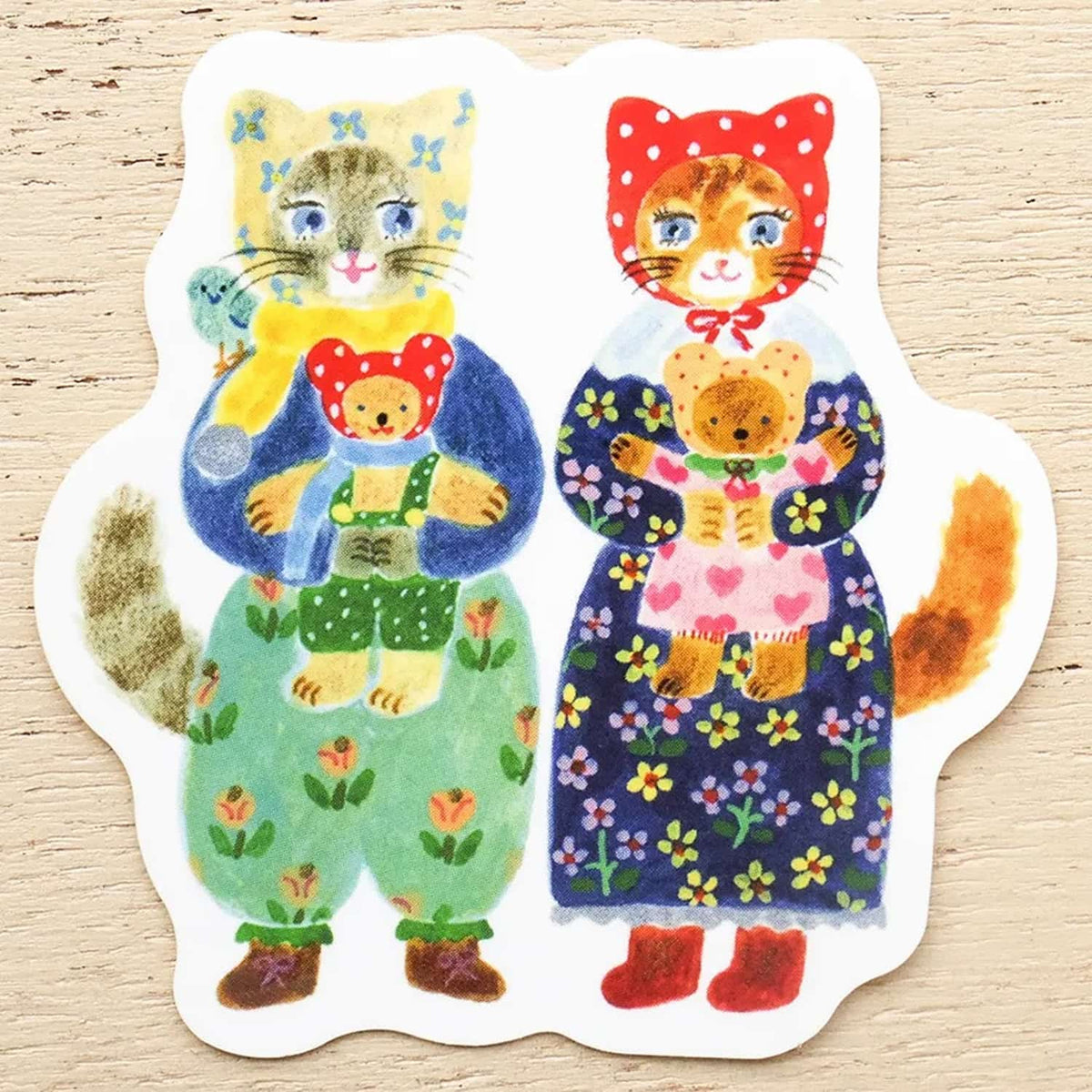 Aiko Fukawa Sticker – Cat Hugs