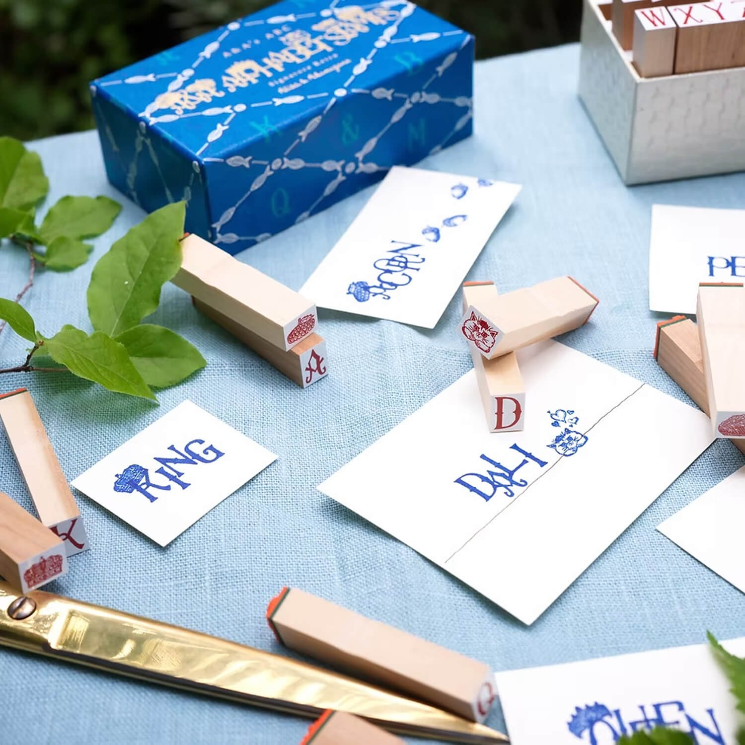 Akamegane Stamp Set – A&amp;A’s ABC Signature Retro