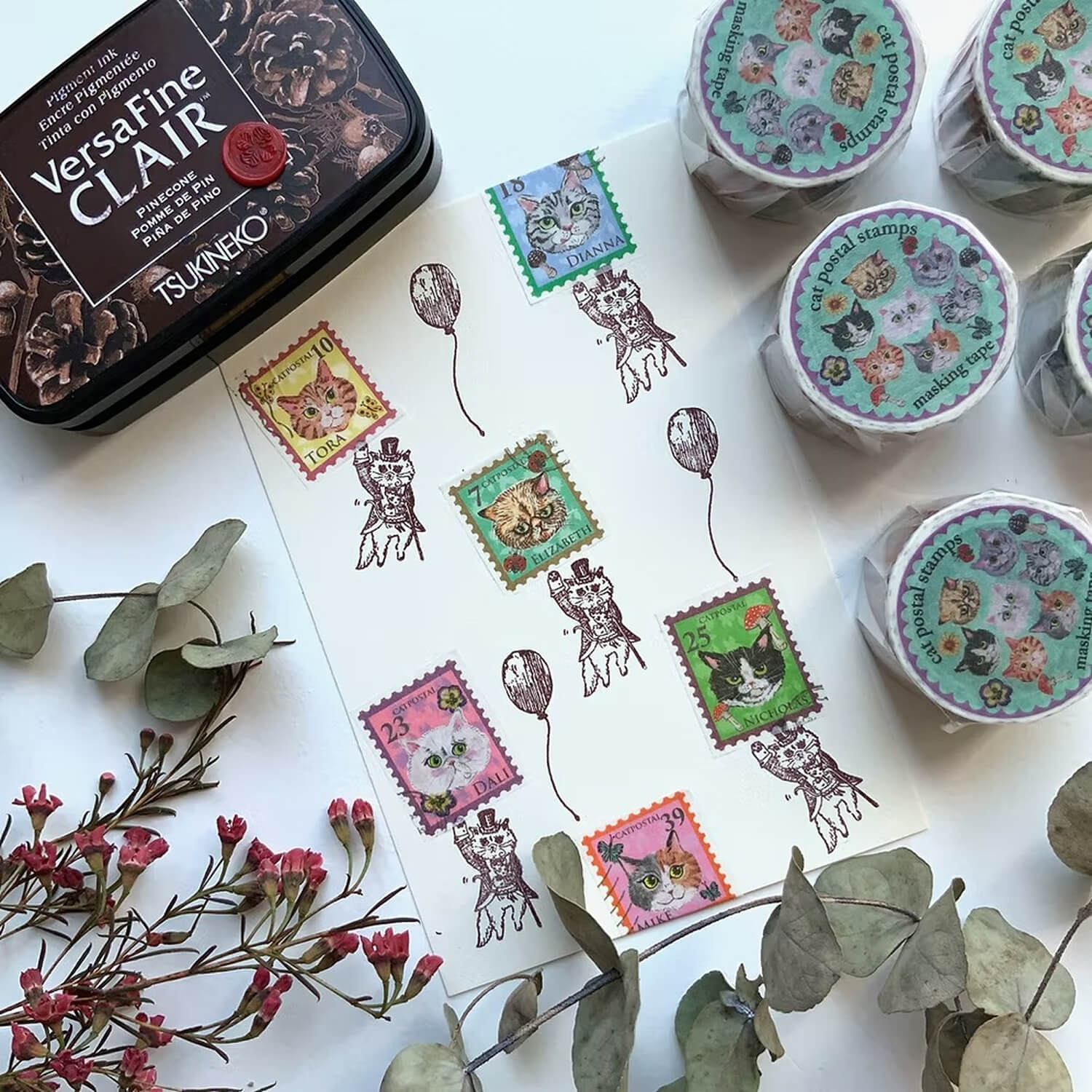 Akamegane Washi Tape – Cat Postal Service
