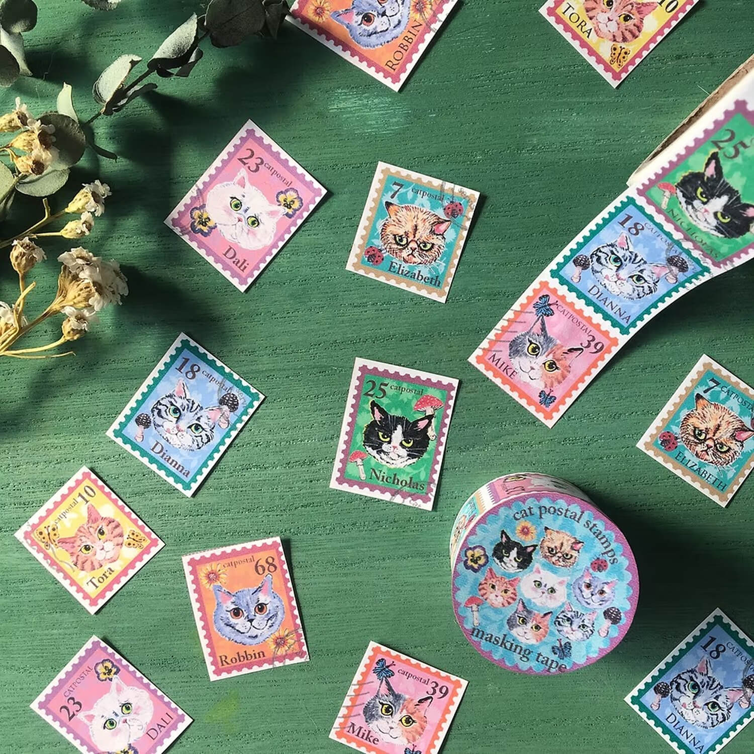 Akamegane Washi Tape – Cat Postal Service