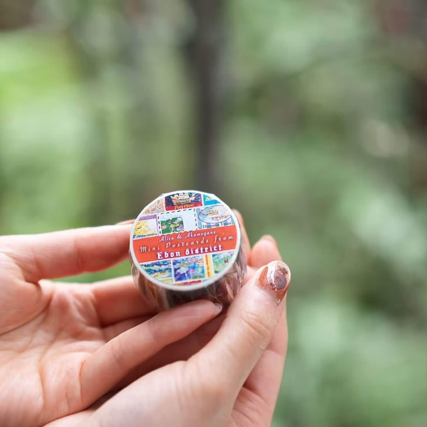 Akamegane Washi Tape – Postcards from the Ebon District