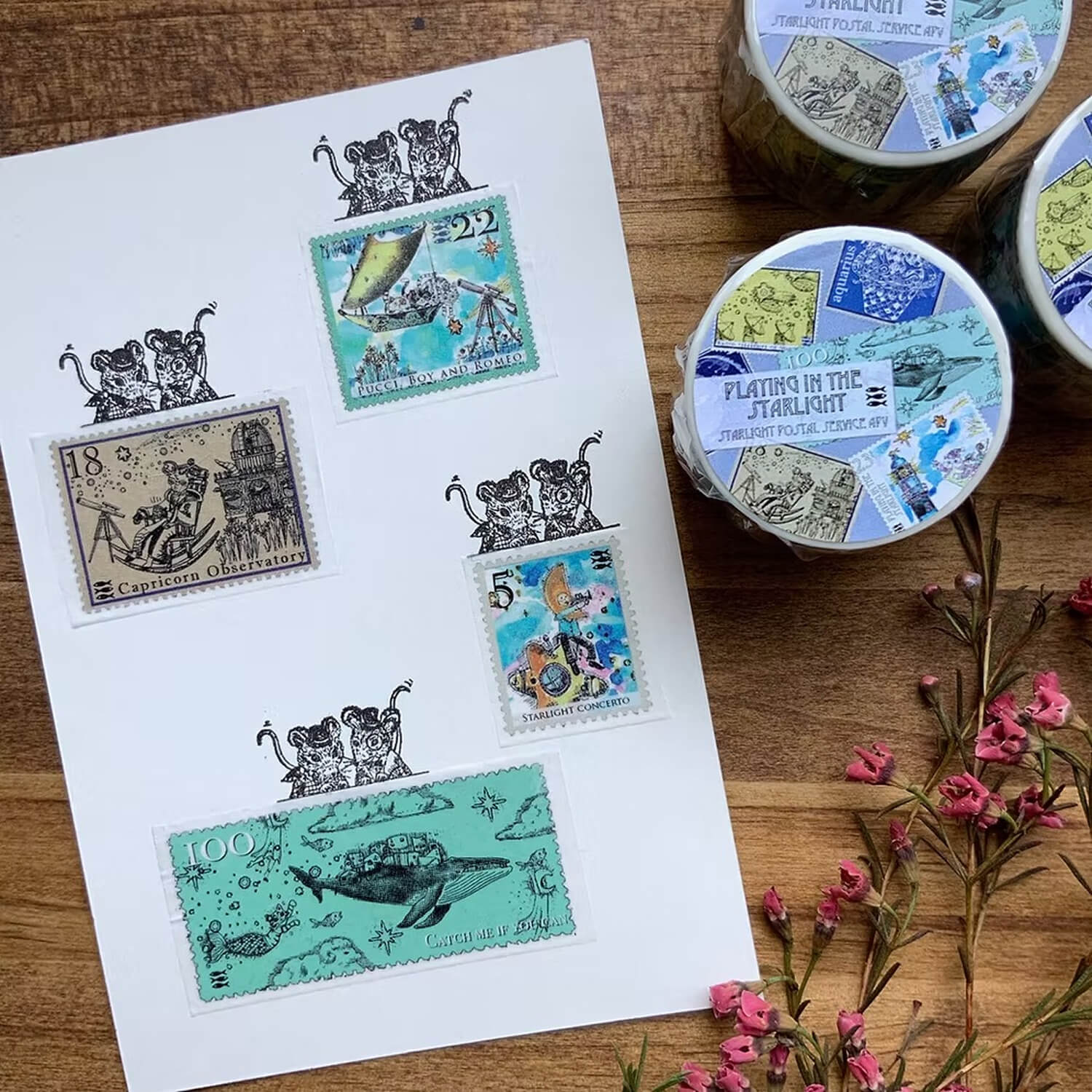 Akamegane Washi Tape – Starlight Postal Service