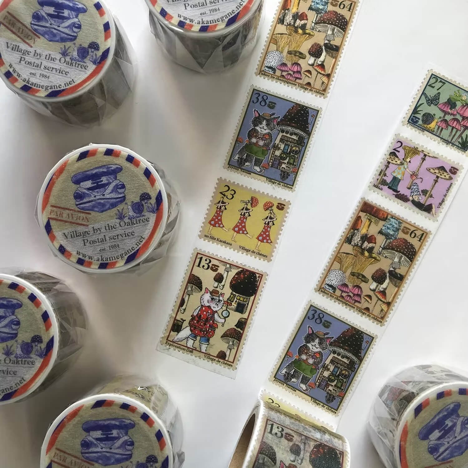 Akamegane Washi Tape – Village by the Oak Tree Postal Service