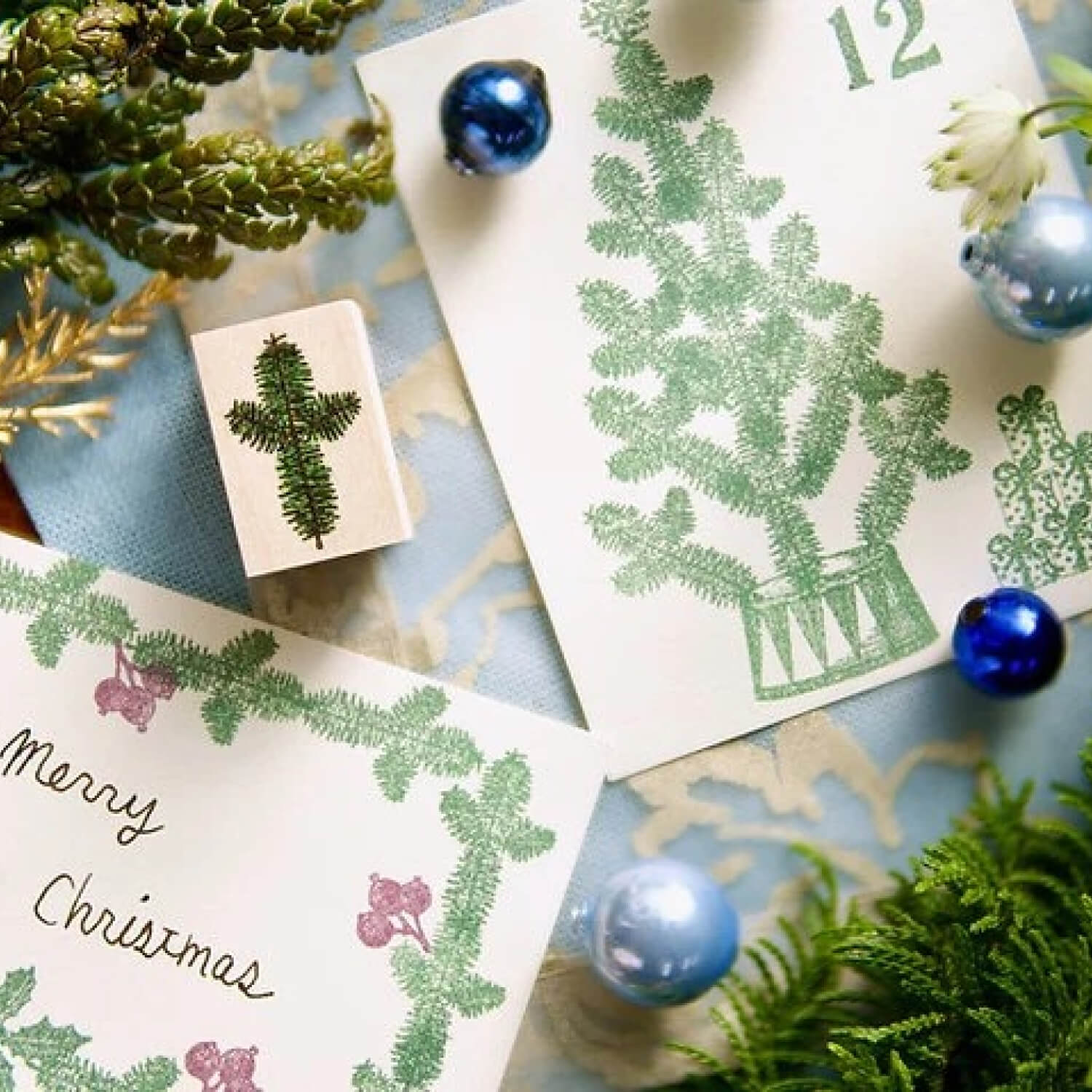 Akamegane Wood Mount Stamp Set – Lady C’s Collection: Winter Greetings