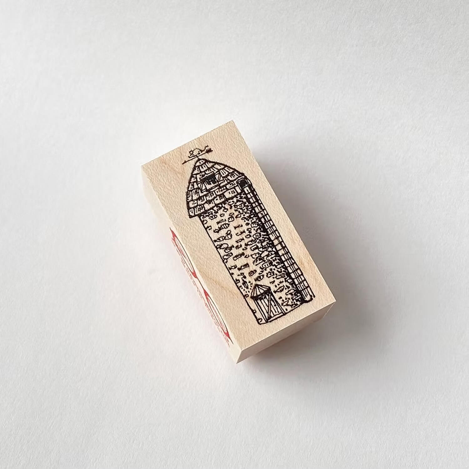Akamegane Wood Mount Stamp – Mountain Silo