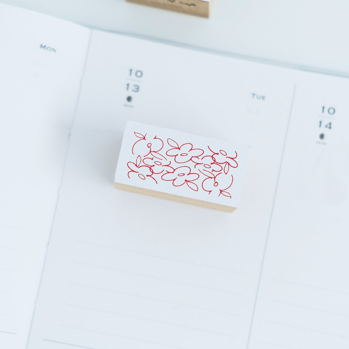 A kind of café Blah Blah Blah Stamp