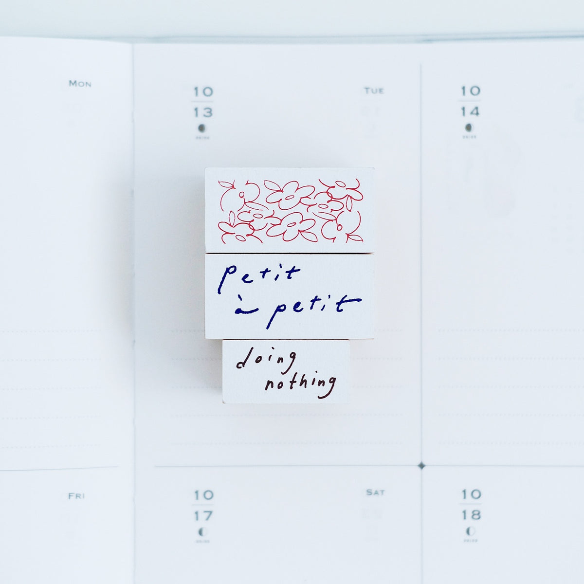 A kind of café Blah Blah Blah Stamp