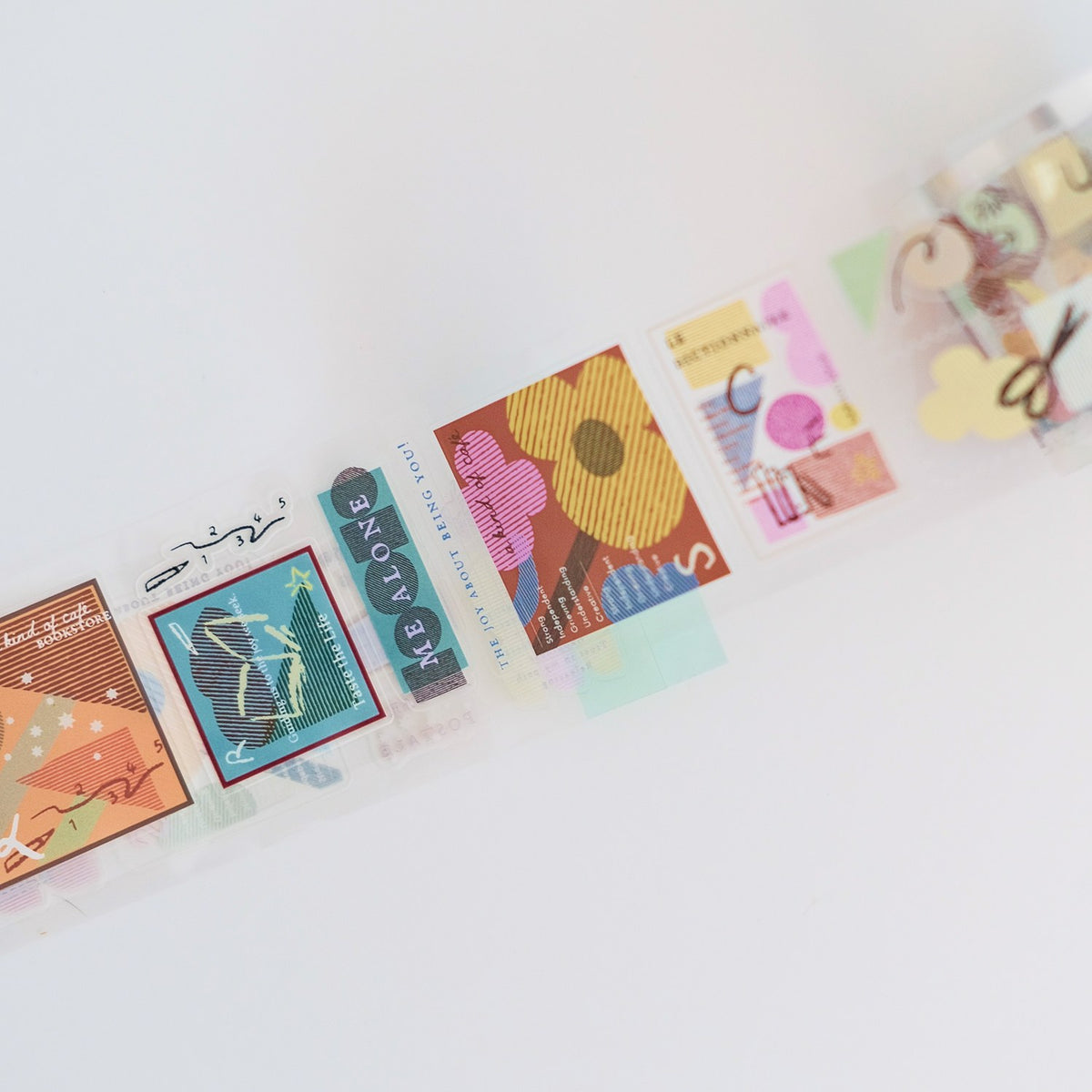 A kind of café Kiss-Cut PET Tape – Elements