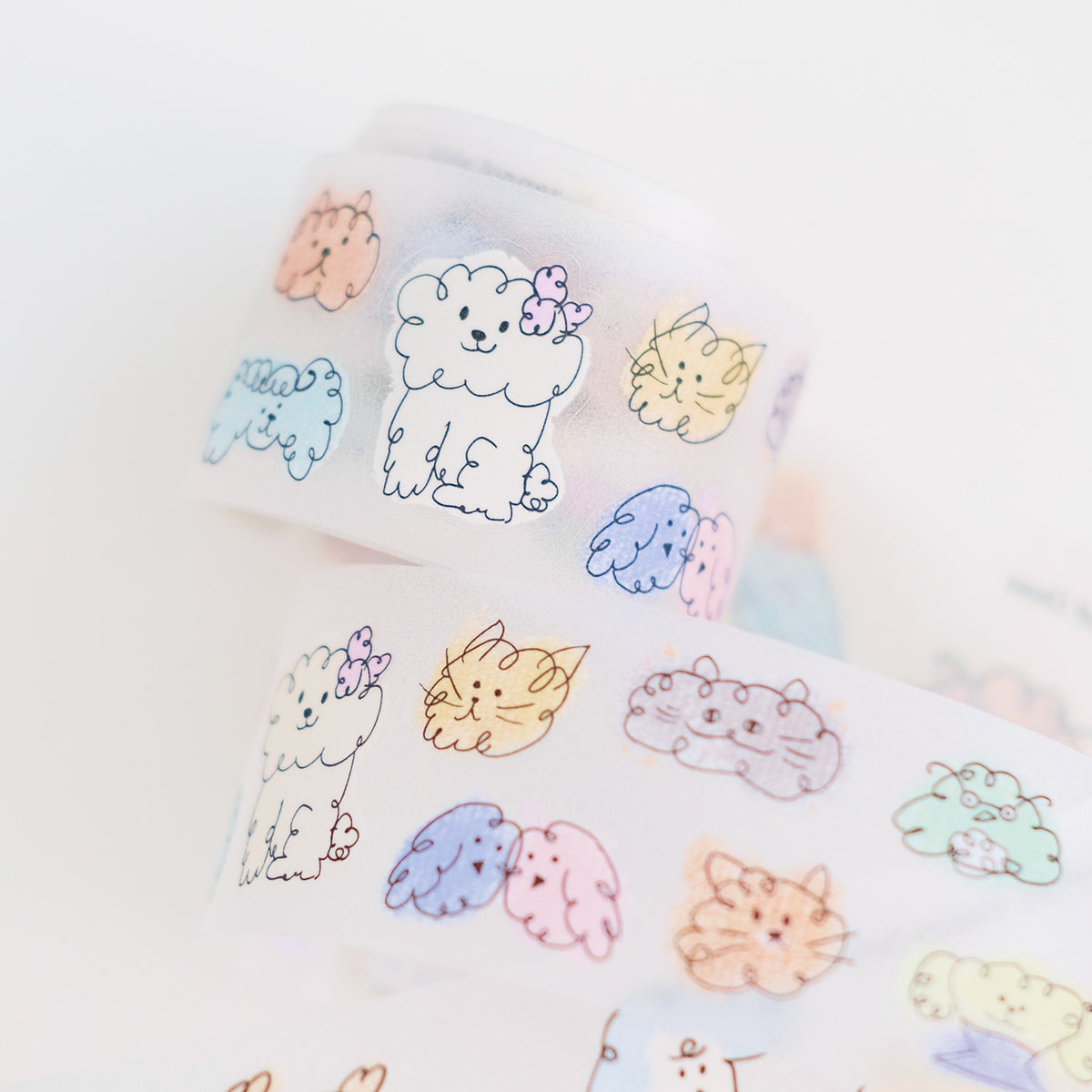 A kind of café Kiss-Cut PET Tape – Soft Ones
