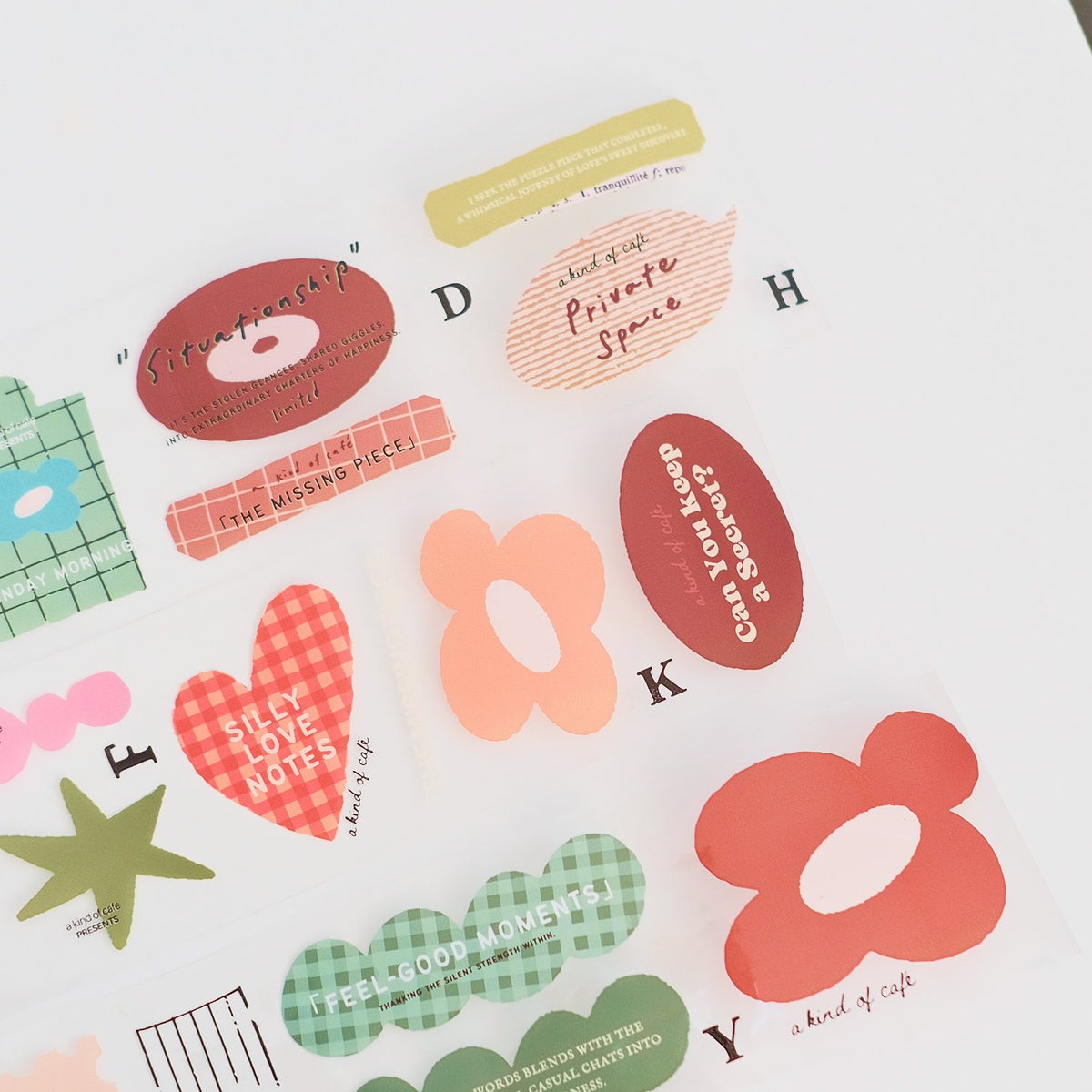 A kind of café PET Tape – Love From the Start