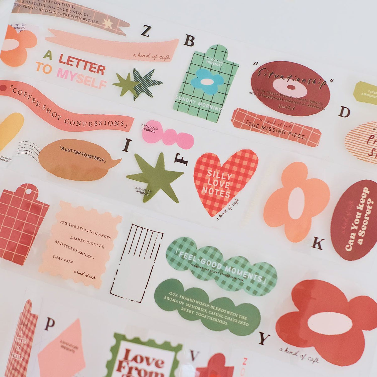 A kind of café PET Tape – Love From the Start