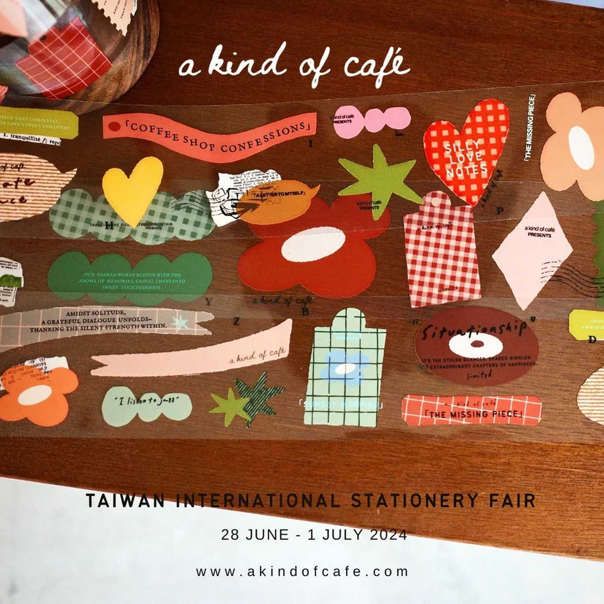 A kind of café PET Tape – Love From the Start