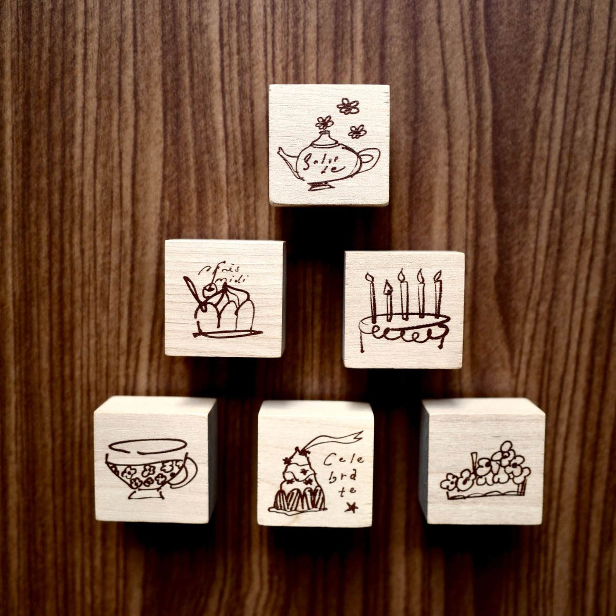 A kind of café Stamp Set – French Afternoon Tea