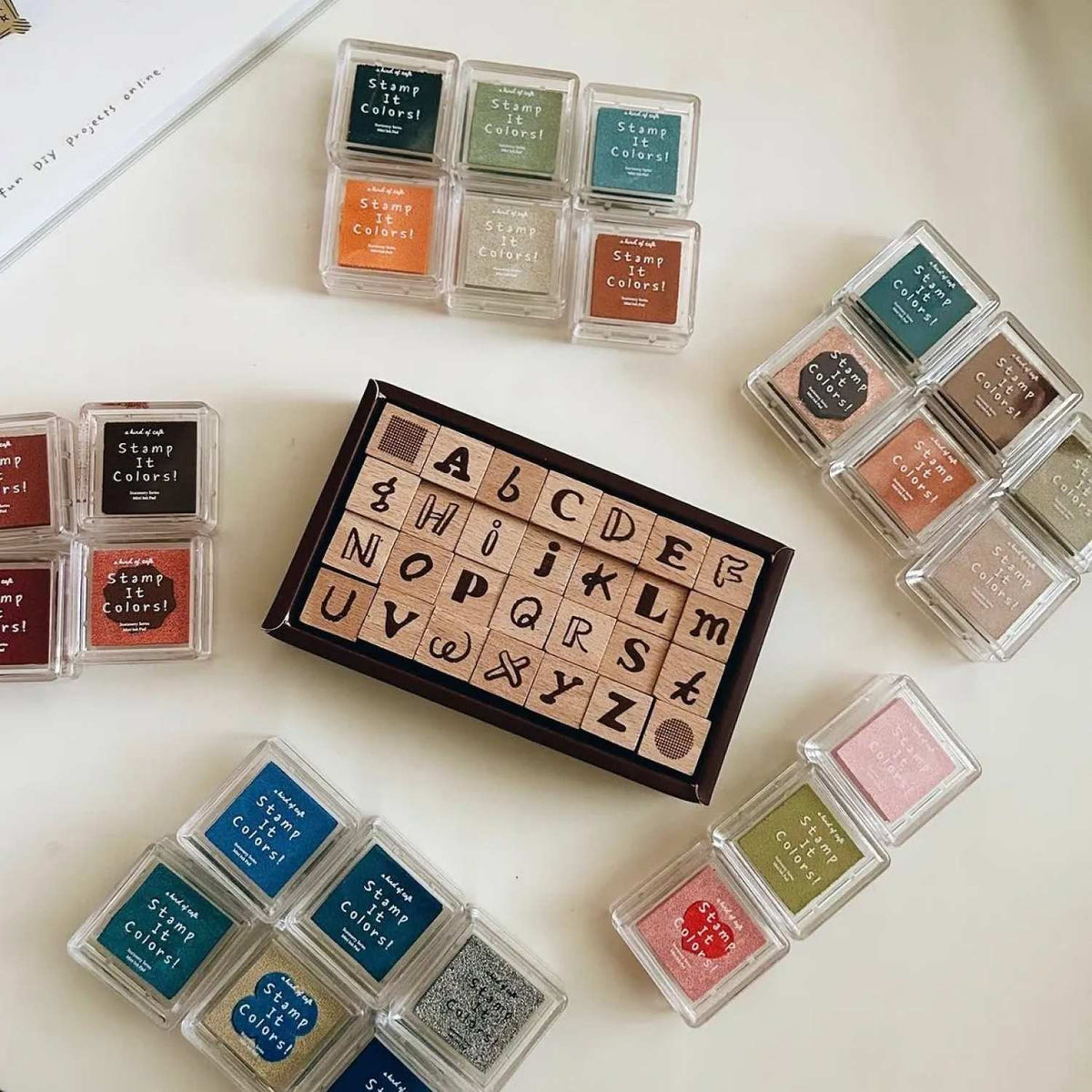 A kind of café Stamp Set – The A to Z