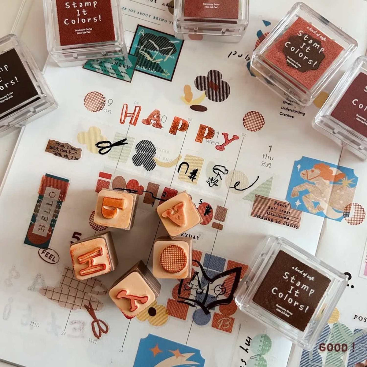 A kind of café Stamp Set – The A to Z