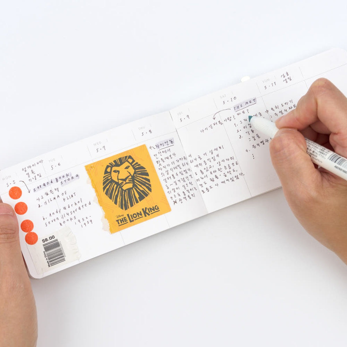 Analogue Keeper Handy Diary 1 Year