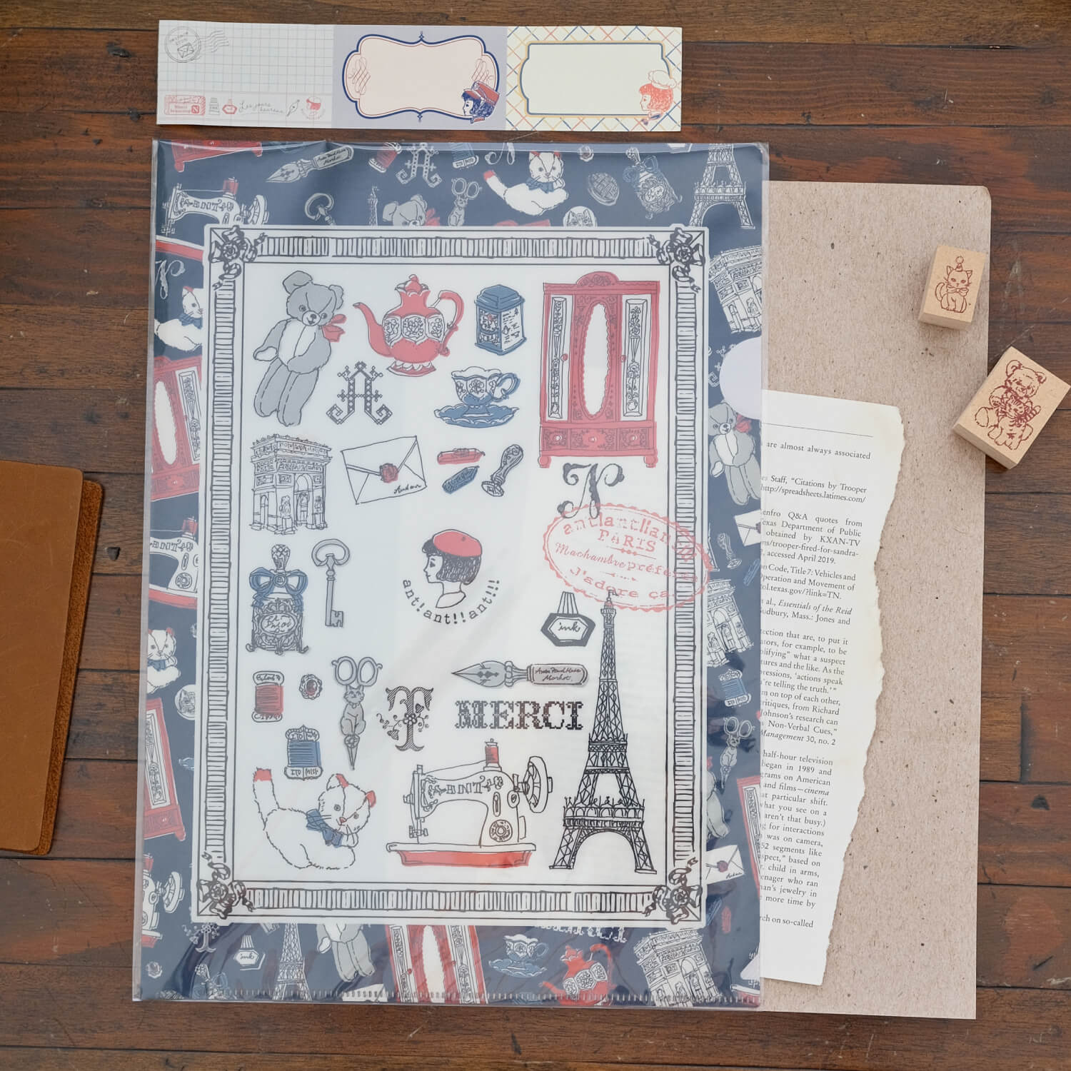 Ant's A4 Clear File – Ant's Room