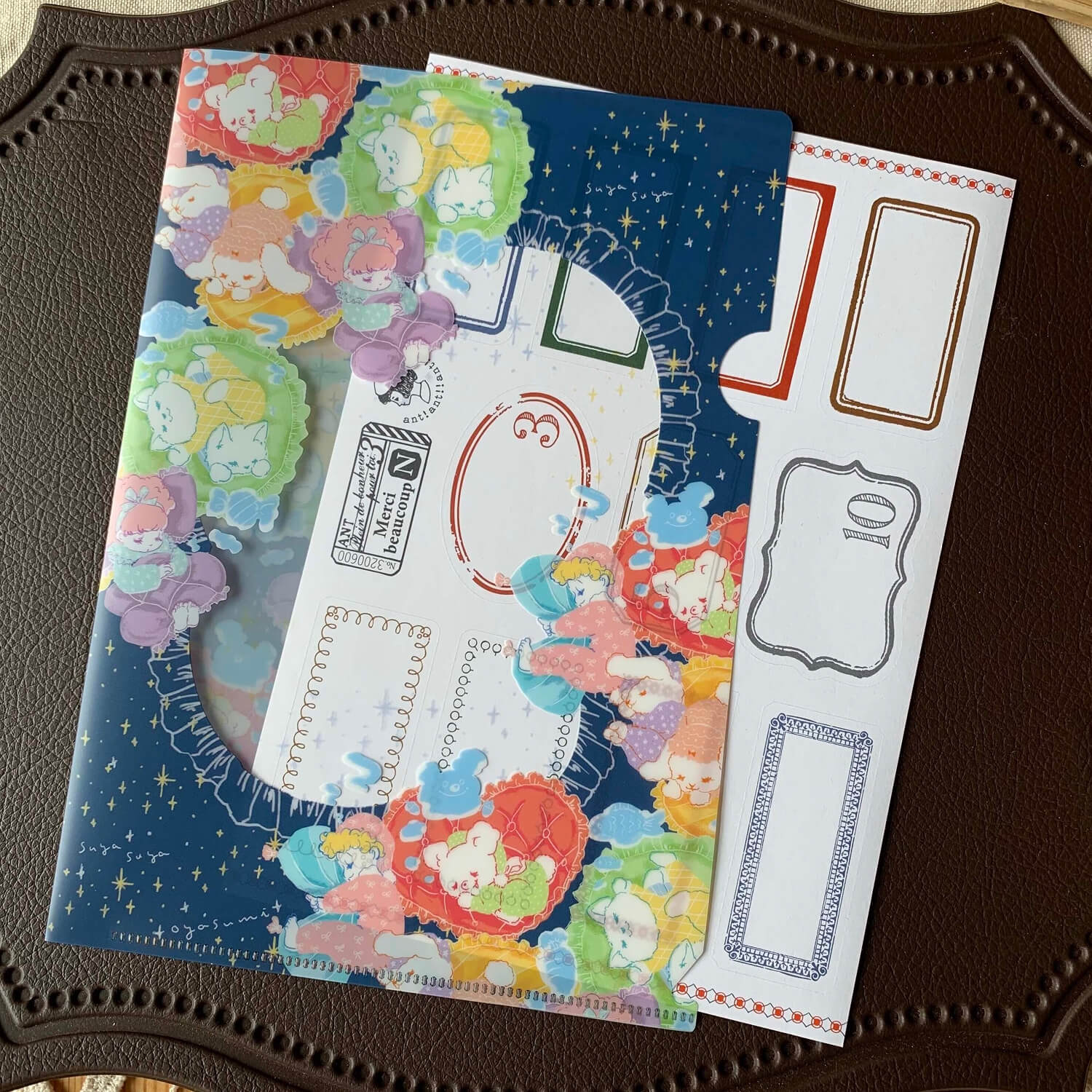 Ant's A5 Clear File – Bedtime Pajamas