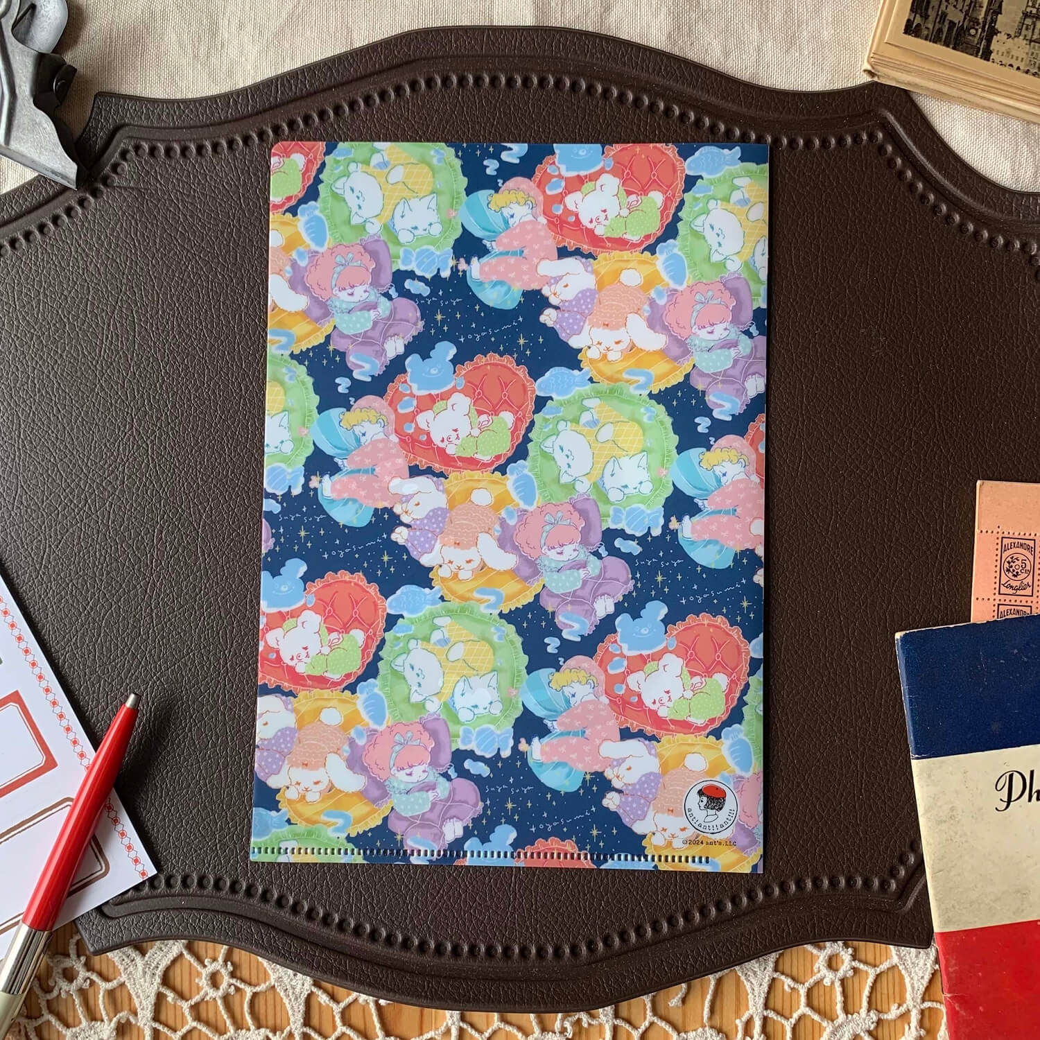 Ant's A5 Clear File – Bedtime Pajamas