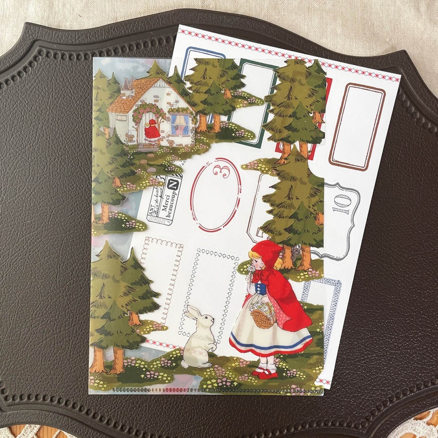 Ant's A5 Clear File – Little Red Riding Hood