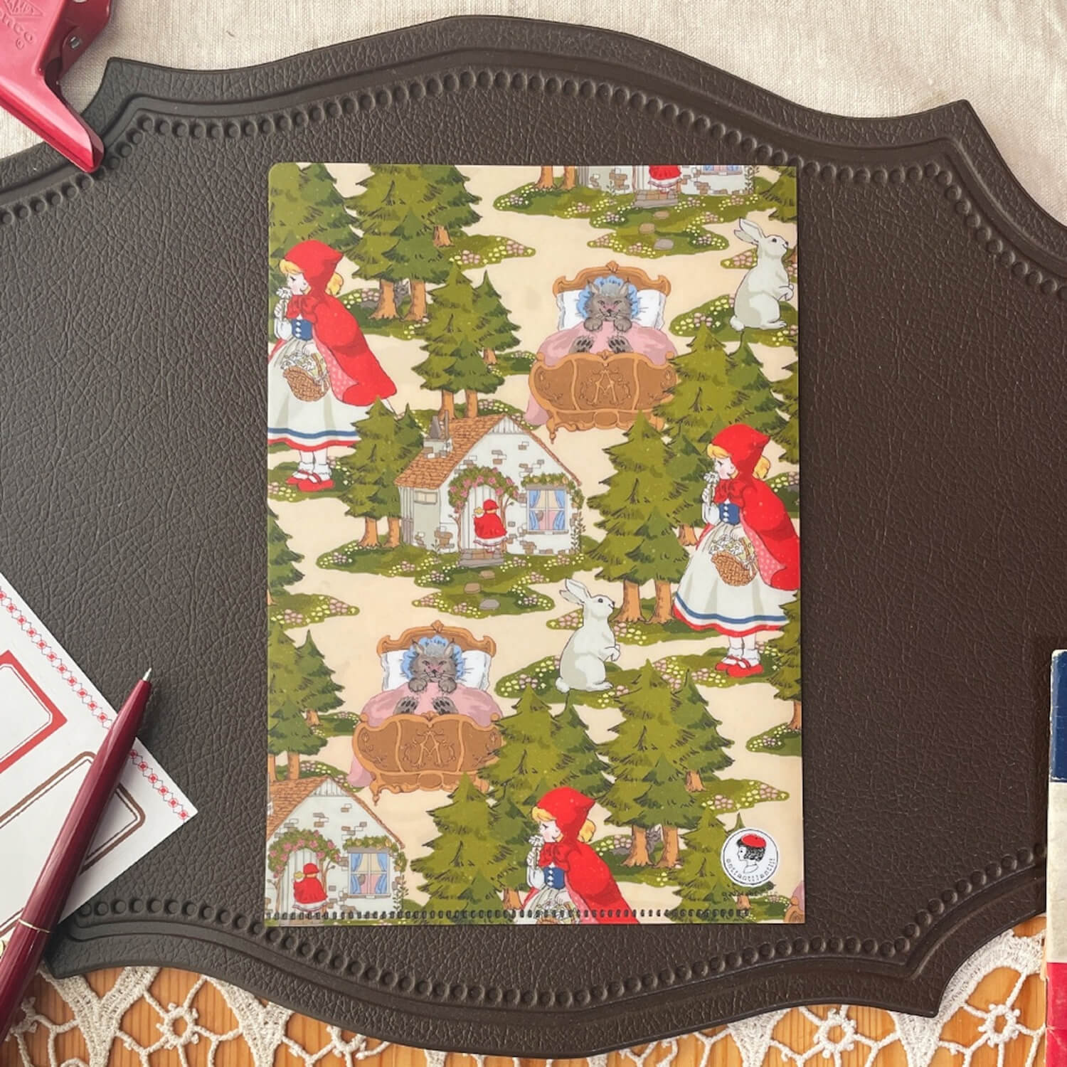Ant's A5 Clear File – Little Red Riding Hood